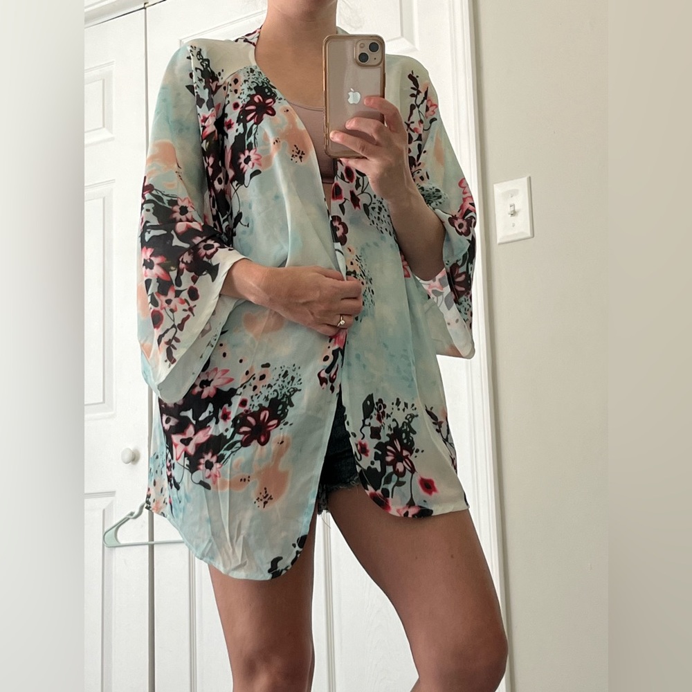 Floral Shaw.